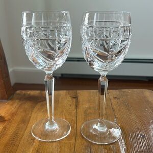 Waterford Crystal Wine Glasses - set of 2